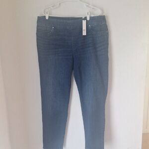 Chico's Dark Blue Ankle Jeans